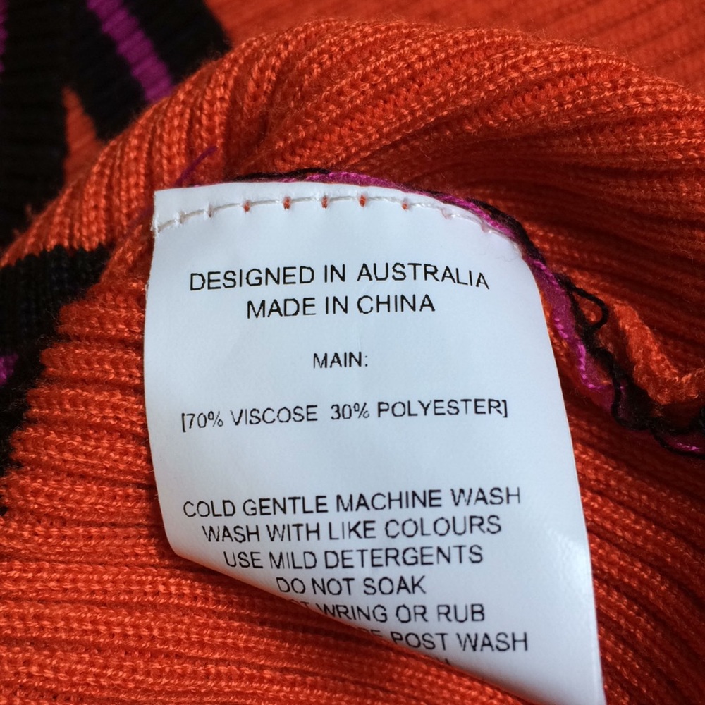 Mock neck knit mini dress - Picture 6 of 6